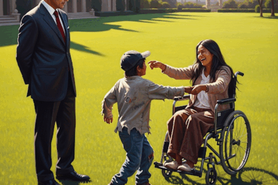 “El poderoso Ethan Carter salió al jardín creyendo….