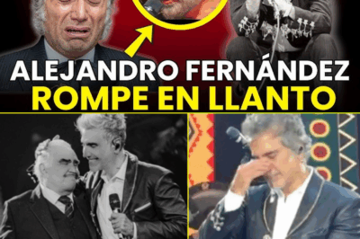 😱🎤 Alejandro Fernández sorprende en el escenario…