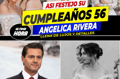 Con imágenes jamás vistas, Angélica Rivera festeja sus 56 años…