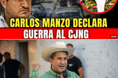 La tensión estalla: El Mencho jura destruir a Carlos Manzo, pero….