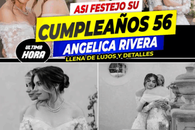 Angélica Rivera festeja sus 56 años a lo grande…