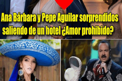 “¡Inesperado! Ana Bárbara y Pepe Aguilar Dejan a Todos en Shock Al Salir Juntos de un Hotel: ¿Qué Está Pasando Entre Ellos?”