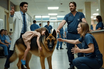 Era una mañana agitada en el hospital y casi nadie notó…