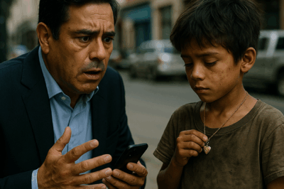 Millonario ve a un niño pobre en la calle con el collar de su hija desaparecida. Lo que descubre lo cambia todo.