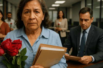La venganza silenciosa de Lena: rosas para todos, una carpeta para uno….