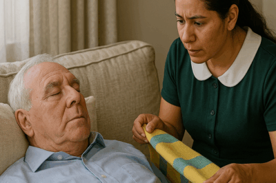 “Desconfiando de todos, un millonario fingió quedarse….