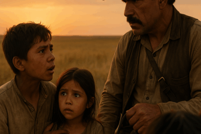 Dos niños hambrientos llegaron a la puerta….