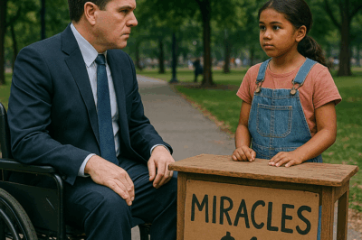 “Si me curas, te adopto” desafió el millonario — lo que la niña hizo después detuvo a toda la ciudad