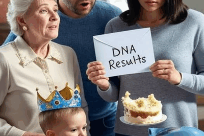 Cuando su esposo exigió una prueba de paternidad…