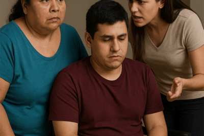 Regresé a casa sin avisar… y escuché a mi nuera decirle a mi hijo discapacitado: “¡Tu gorda madre me da asco!”