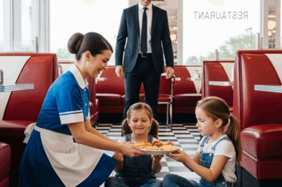 Con su uniforme azul y una sonrisa cansada, era “solo” una…