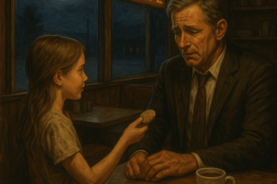 Un café vacío, una niña misteriosa y un millonario en lágrimas