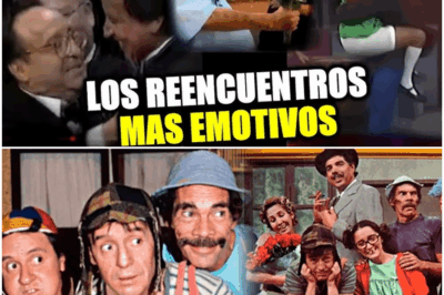 Los reencuentros más emotivos de El Chavo del 8 que hicieron llorar