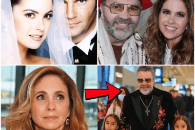 Lucero impactada al ver a su ex con gemelas idénticas a ella