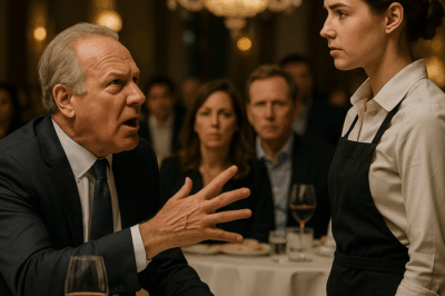 Millonario humilla a camarera… pero su respuesta lo congela