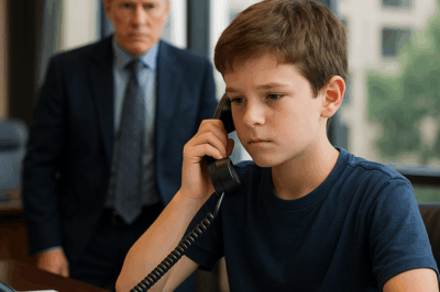 Un niño, una llamada inesperada y el secreto que salvó a un magnate de un fraude letal