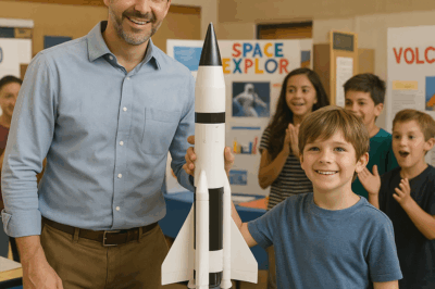 Se burlaron del niño que dijo que su padre trabajaba en la NASA…