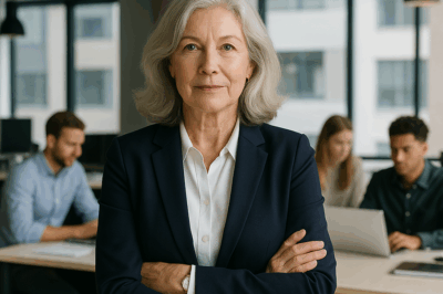 La mujer que fue despedida por vieja… y terminó siendo la jefa