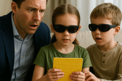 Los hijos del millonario nacieron ciegos… hasta que la niñera ideó un truco increíble