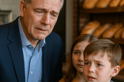 “Lo que un magnate hizo al oír a dos niños hambrientos en la panadería conmocionó”