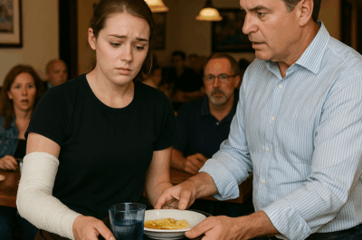 😱 Dueño de restaurante descubre a mesera con brazo roto y reacciona de forma INESPERADA 🍽️💔