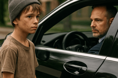 “Un niño pobre detiene a un millonario en plena calle y lo que ocurrió después dejó a todos sin palabras: un giro impactante que cambió vidas para siempre”