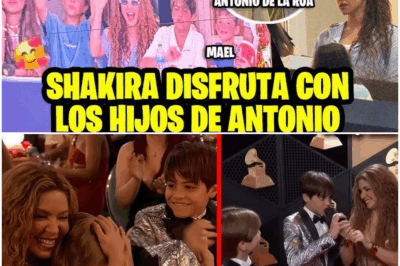 Shakira sorprende al aparecer con hijos de Antonio de la Rúa