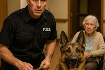 “Perro K9 descubre habitación secreta en asilo… lo que hallaron heló la sangre”