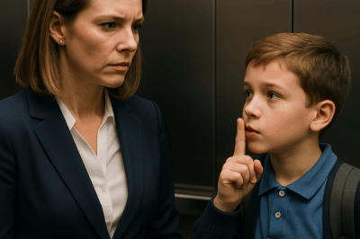 😱 CEO entra al ascensor y el hijo del conserje le dice: “¡No hable!” 🚨