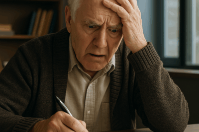 “Un hombre de 65 años, confiado y cansado, firmó unos papeles sin leerlos, pensando que era un simple trámite. Días después, descubrió un engaño tan bien planeado que lo dejó en shock. Lo que encontró oculto en esos documentos no solo puso en riesgo su futuro, sino que también reveló una estafa que podría destruir la vida de miles más.”