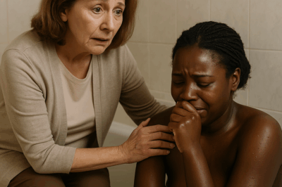 Empleada negra sorprendida en la bañera… la reacción de la señora