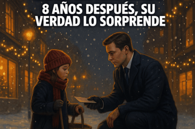 Lo que la niña ciega reveló 8 años después dejó al millonario en shock