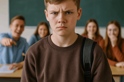 “Lo humillaron frente a todos en clase, entre risas y burlas que lo dejaron marcado. Muchos pensaron que jamás volvería a levantar la cabeza. Pero cuando regresó, días después, nadie pudo creer lo que vieron: su transformación, su actitud y lo que reveló en ese momento dejaron a todos en shock, demostrando que el verdadero poder nace en silencio.”