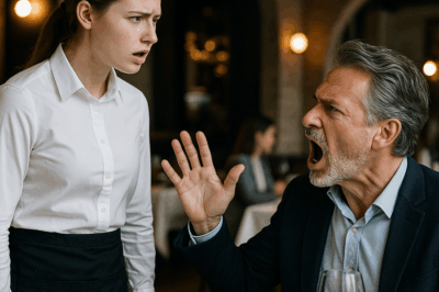 Silencio brutal en el restaurante: la mesera humilló al millonario