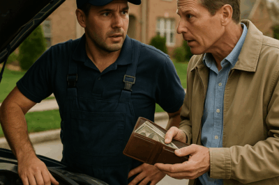 Un mecánico ayuda a un extraño y descubre un secreto mortal