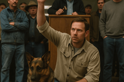 😱 Nadie quiso al pastor alemán herido… hasta que un hombre cambió todo 💔🐕