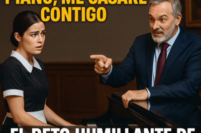 El humillante reto del millonario a su criada frente al piano