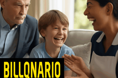 “¡Impactante! El hijo del millonario no reía desde años… hasta que vio lo que hacía la empleada: un cambio que sorprendió a todos”