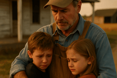 Dos niños huérfanos lloran… y un granjero les da un hogar