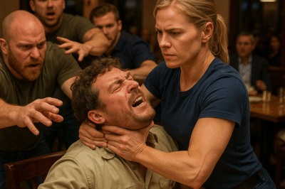 Tres Hombres Atacaron a una Mujer en un Restaurante… y Era una Navy SEAL