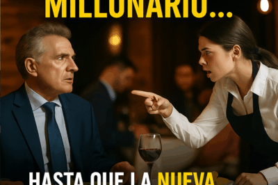 En un restaurante de lujo, todos conocían al millonario que humillaba al personal sin consecuencias. Pero una nueva camarera, harta de su actitud en su primer día, decidió enfrentarlo delante de todos los clientes. Su respuesta no solo dejó al millonario sin palabras, sino que cambió para siempre la dinámica del lugar y reveló una verdad que nadie imaginaba.