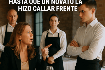 “La millonaria que humillaba meseros fue callada por un novato”