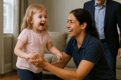 La hija del millonario nunca había caminado y la empleada logra un milagro que deja a todos impactados