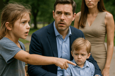 “¡Tu Novia No Deja Caminar a Tu Hijo!” — La Revelación de una Niña Sorprendió al Millonario