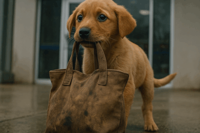 “Un cachorro arrastró una bolsa hasta un veterinario — lo que había dentro destrozó al mundo”