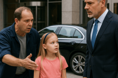 Padre conserje grita al ver a su hija, y el CEO sorprende a todos