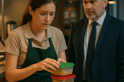 😱 “La vieron guardar sobras… el CEO descubrió un secreto impactante”