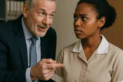 El director se burló de la criada… su respuesta cambió todo