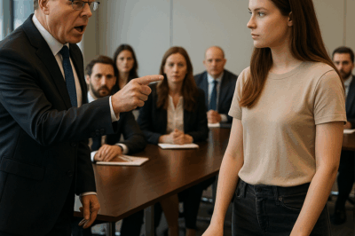 😱 “El gerente la humilló en público… pero su identidad lo dejó helado”