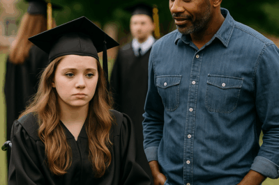 En su graduación nadie se acercó… hasta que un padre soltero lo hizo